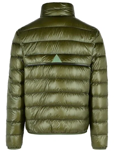 Moncler Olive Green Nylon Fraser Down Jacket In Green