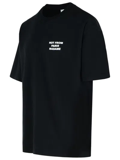 795 Black Cotton T-shirt In Black