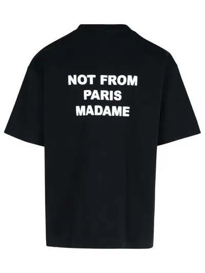 795 Black Cotton T-shirt In Black