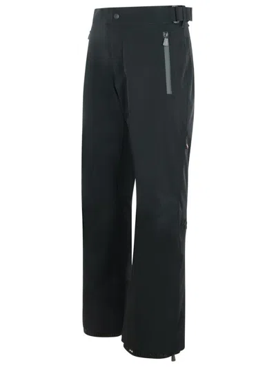 Moncler Grenoble Black Gore-tex Ski Pants Men In Black