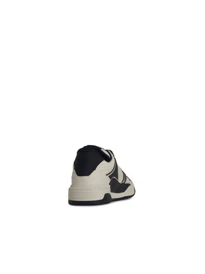 Philipp Plein 'hexagon' White Leather Sneakers In White