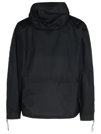 C.p. Company 'metropoli' Black Polyamide Jacket Men In Black