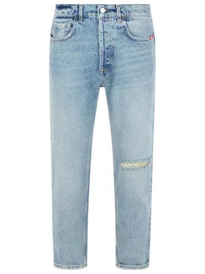 Amish Distressed Jeans In Blue