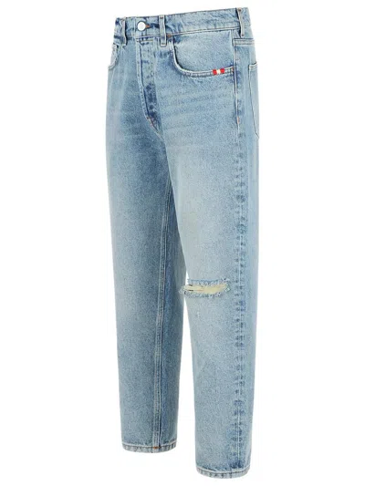 Amish Distressed Jeans In Blue