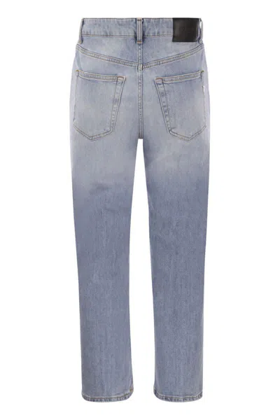 Dondup Tami Jeans Cinque Tasche A Gamba Larga In Blue