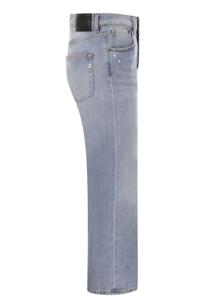 Dondup Tami Jeans Cinque Tasche A Gamba Larga In Blue