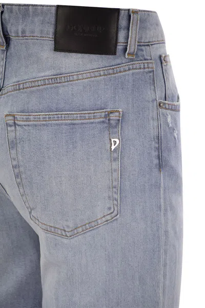 Dondup Tami Jeans Cinque Tasche A Gamba Larga In Blue