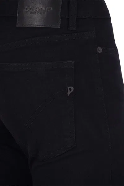 Dondup Iris - Super Skinny Fit Jeans In Black