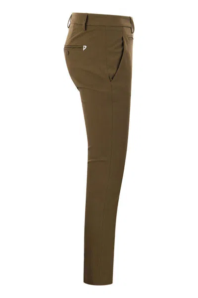 Dondup Women's Perfect - Slim Fit Stretch Trousers In Green