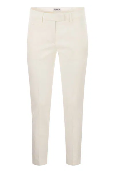 Dondup Women's Perfect - Slim Fit Stretch Trousers In White