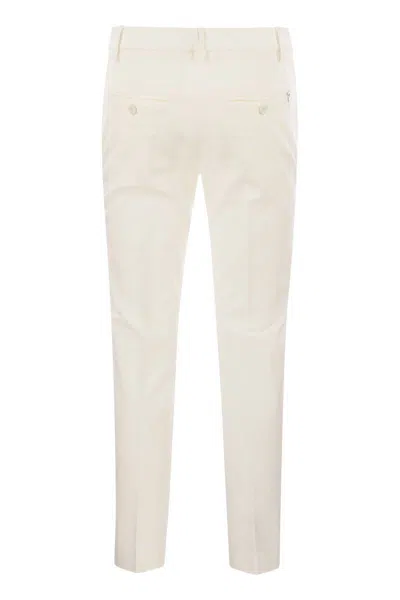 Dondup Women's Perfect - Slim Fit Stretch Trousers In White