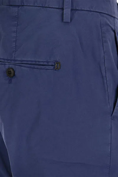 Dondup Men's Alfredo - Slim-fit Cotton Trousers In Bluette
