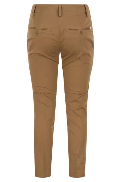 Dondup Women's Perfect - Slim Fit Stretch Trousers In Brown