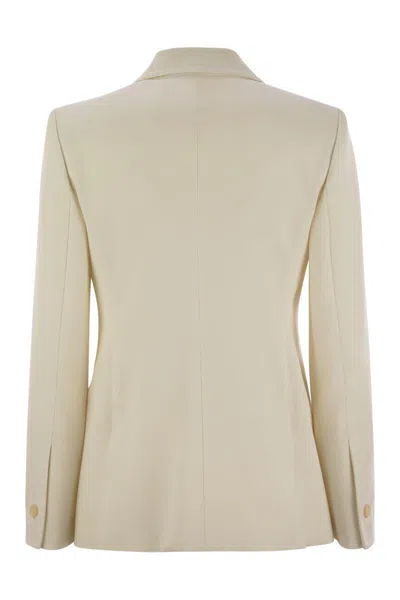 Max Mara Palchi Blazer And Suits White In White
