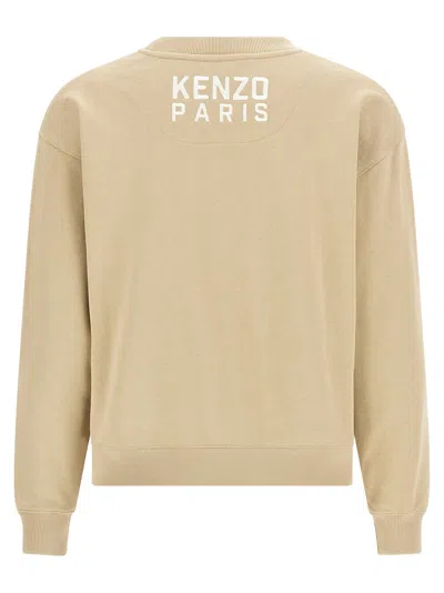 Shop Kenzo Happy Tiger Sweatshirt Beige