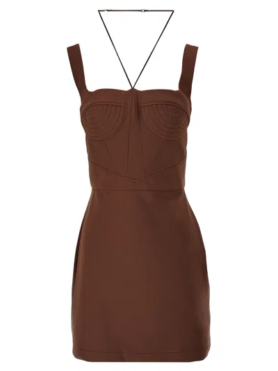 Nensi Dojaka 'maddie' Fitted Silhouette Mini Length Dress