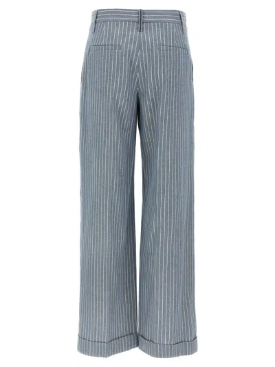 Brunello Cucinelli Women Pinstripe Pants