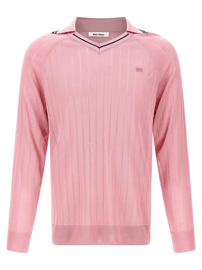 Wales Bonner Roots Polo Shirt Sweater