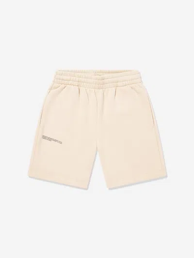 Pangaia Kids 365 Midweight Long Shorts In Beige