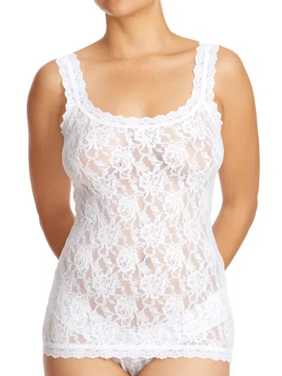 Hanky Panky Signature Sheer Lace Lingerie Camisole 1390l In White