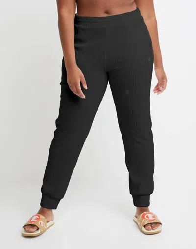 Champion Women's Corduroy Joggers In Black In Black