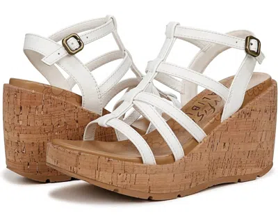 Blowfish Women Wedge Sandals In White In White