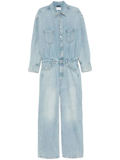 Haikure Tilda Relaxed-fit Denim Jumpsuit With Vintage Appeal