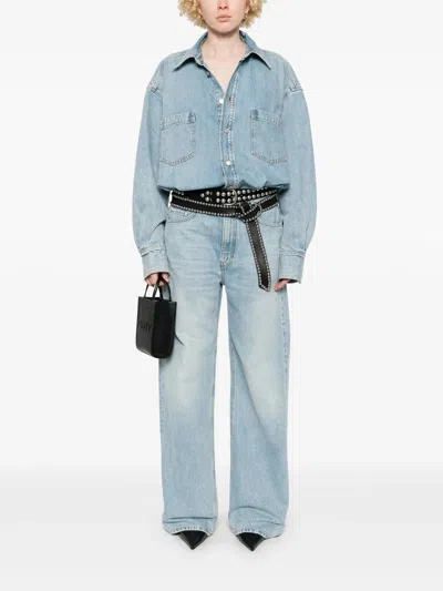 Haikure Tilda Relaxed-fit Denim Jumpsuit With Vintage Appeal