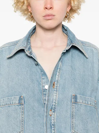 Haikure Tilda Relaxed-fit Denim Jumpsuit With Vintage Appeal