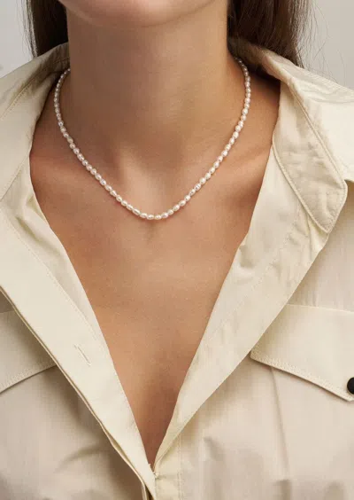 Hermina Athens Oval Pearl Necklace Accessories