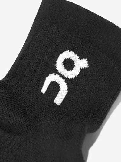 On Running Kids Logo 3 Pack Socks Set In Black