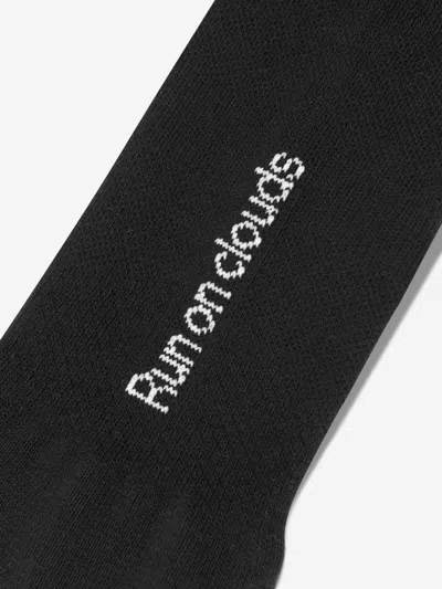 On Running Kids Logo 3 Pack Socks Set In Black