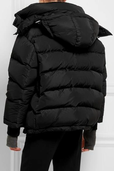 Shop Balenciaga Swing Doudoune Oversized Hooded Quilted Shell Down Coat