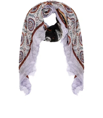 Bob Lucky Multicolored Printed Scarf