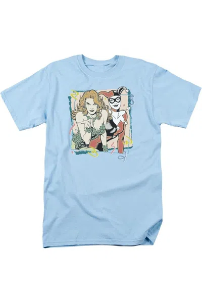 Gildan Dc Comics Totally Harvey & Ivy Short Sleeve Adult Tee / T-shirt In Blue