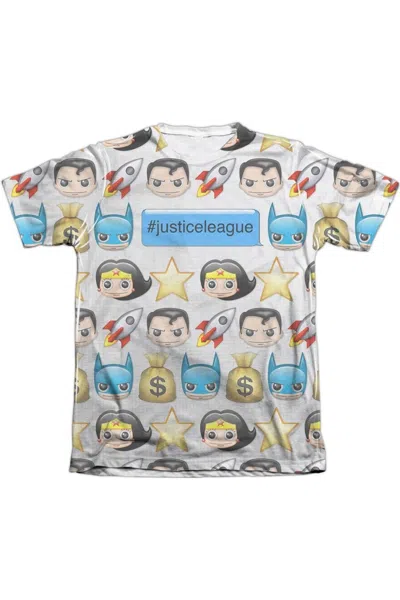 Gildan Dc Comics Hashtag Adult Poly/cotton Short Sleeve Tee / T-shirt In White