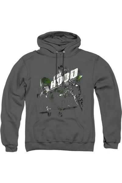Gildan Arrow Take Aim Adult Pull Over Hoodie / Hooded Sweatshirt In Black