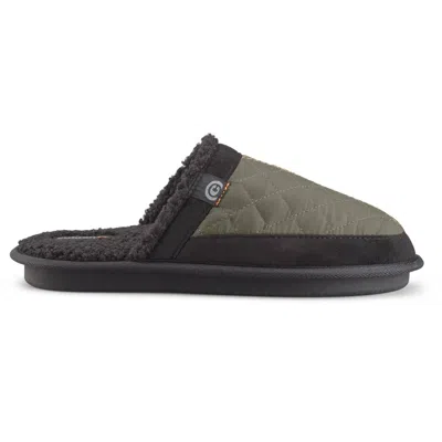 Cobian Men's Happy Camper Mule Slipper In Olive In Green