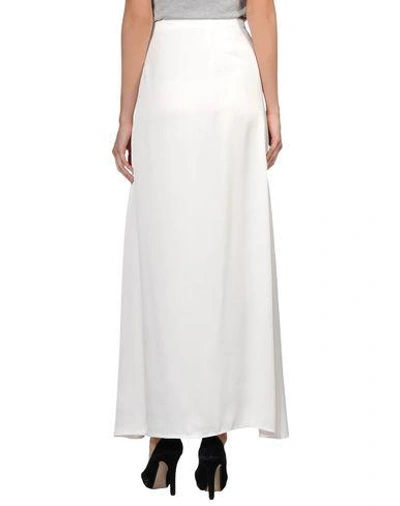 Shop The Row Maxi Skirts In White