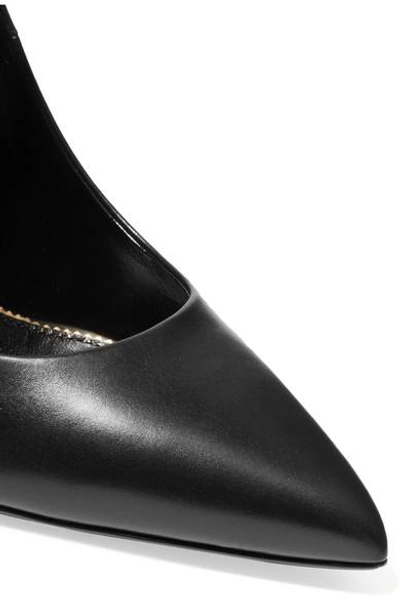 Shop Tom Ford Embellished Leather Pumps