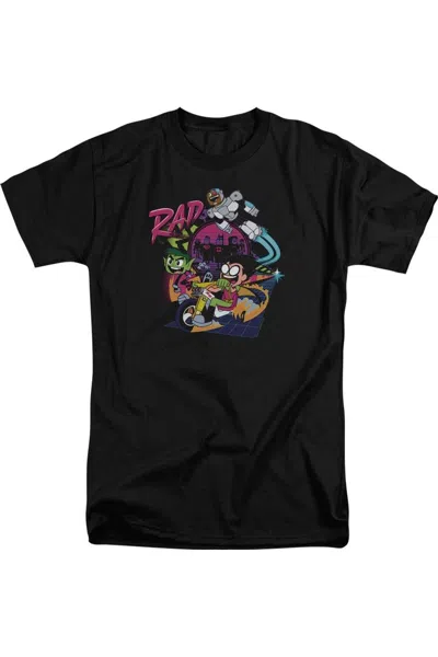 Teen Titans Go To The Movies Rad Short Sleeve Adult Tall Tee / T-shirt In Black