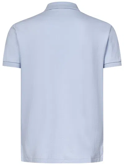 Polo Ralph Lauren Cotton Polo Shirt In Clear Blue