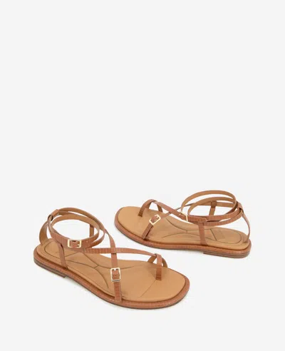 Kenneth Cole Paros Ankle Strap Sandal In Tan