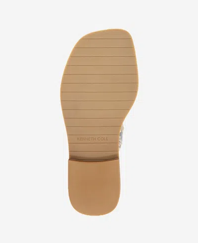 Kenneth Cole Ravenn Studded Wraparound Ankle Strap Sandal In Sand Snake
