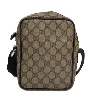 Pre-owned Gucci Gg Canvas Beige Canvas Shoulder Bag ()