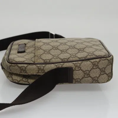 Pre-owned Gucci Gg Canvas Beige Canvas Shoulder Bag ()