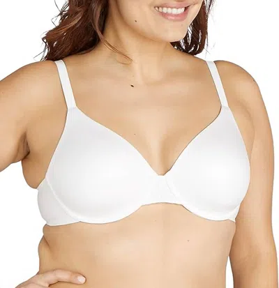 Bali Comfort Revolution Soft Touch Perfect T-shirt Underwire Df3468 In White