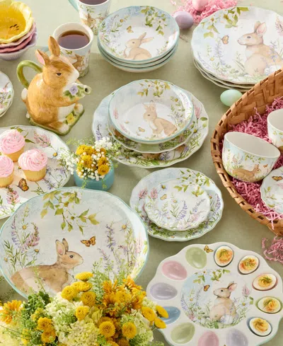 Certified International Easter Meadow Rectangular Platter In Miscellaneous
