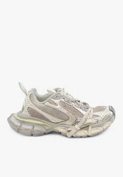 Balenciaga Multicolor Mesh And Rubber 3 Xl Sneakers In Gray