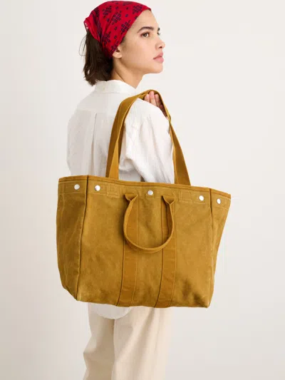 Alex Mill The Perfect Weekday Tote In Golden Khaki